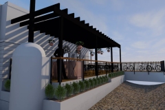 Bootleggers-rear-pergola